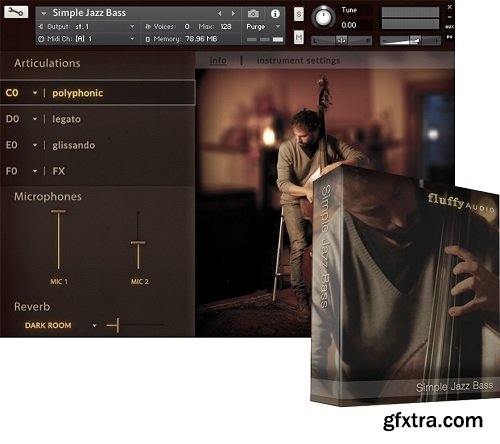 FluffyAudio Simple Jazz Bass KONTAKT-FANTASTiC