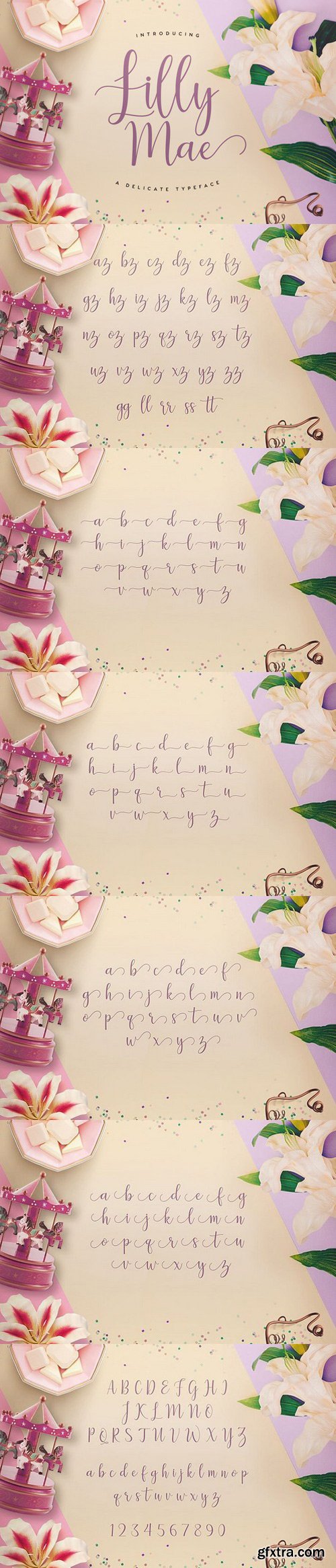 Lilly Mae font