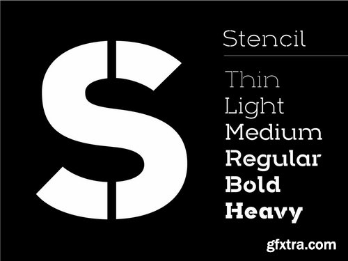 Arkibal Stencil Serif