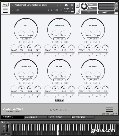 String Audio Alchemist Cinematic Impacts KONTAKT-FANTASTiC