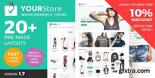 ThemeForest - YourStore v1.7 - Woocommerce theme - 16912793