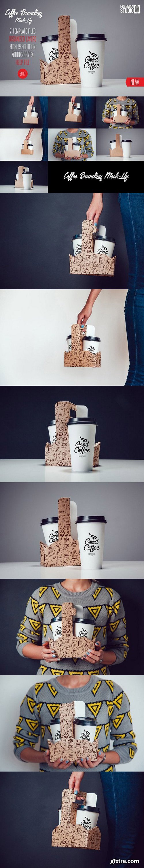 CM - Coffee Branding Mock-Up Vol. 4 1265255