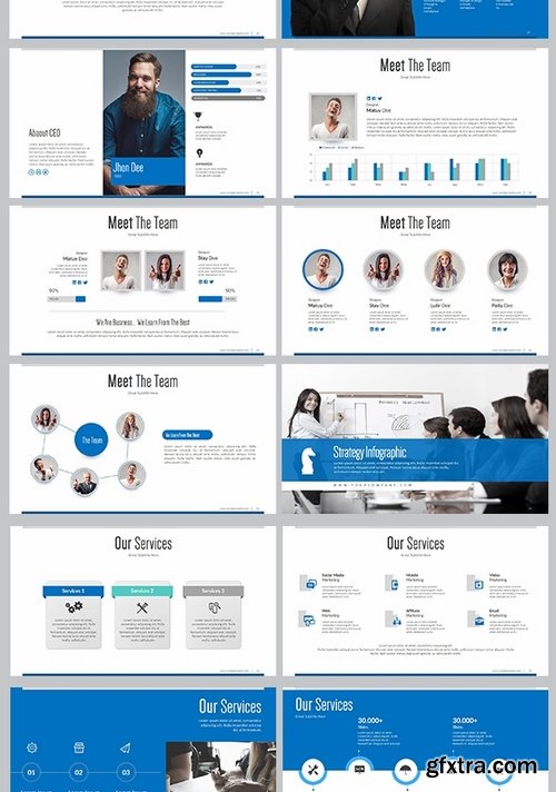 GraphicRiver - Business Call Keynote Presentation 19516553