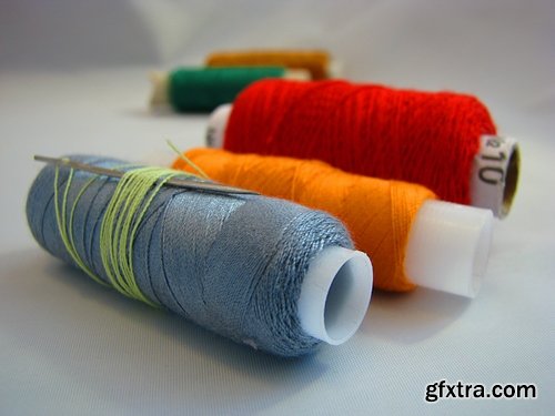 Collection of skeins of thread color thread embroidery weaving of fabric 25 HQ Jpeg