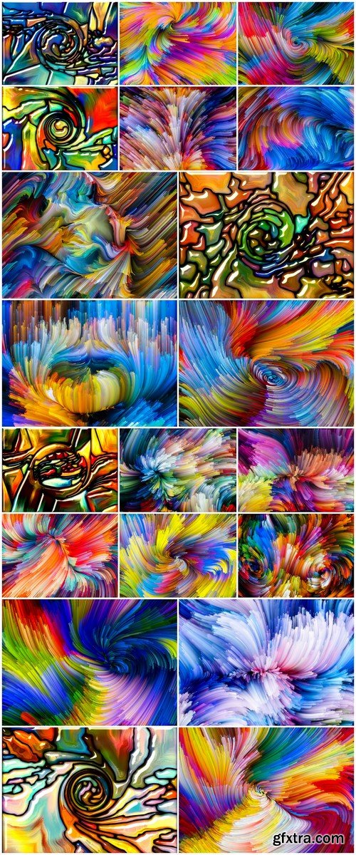 Conceptual Color Vortex 20X JPEG