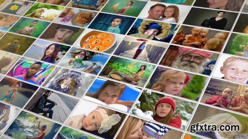 Videohive Mosaic Photo Reveal - Memories 19348626