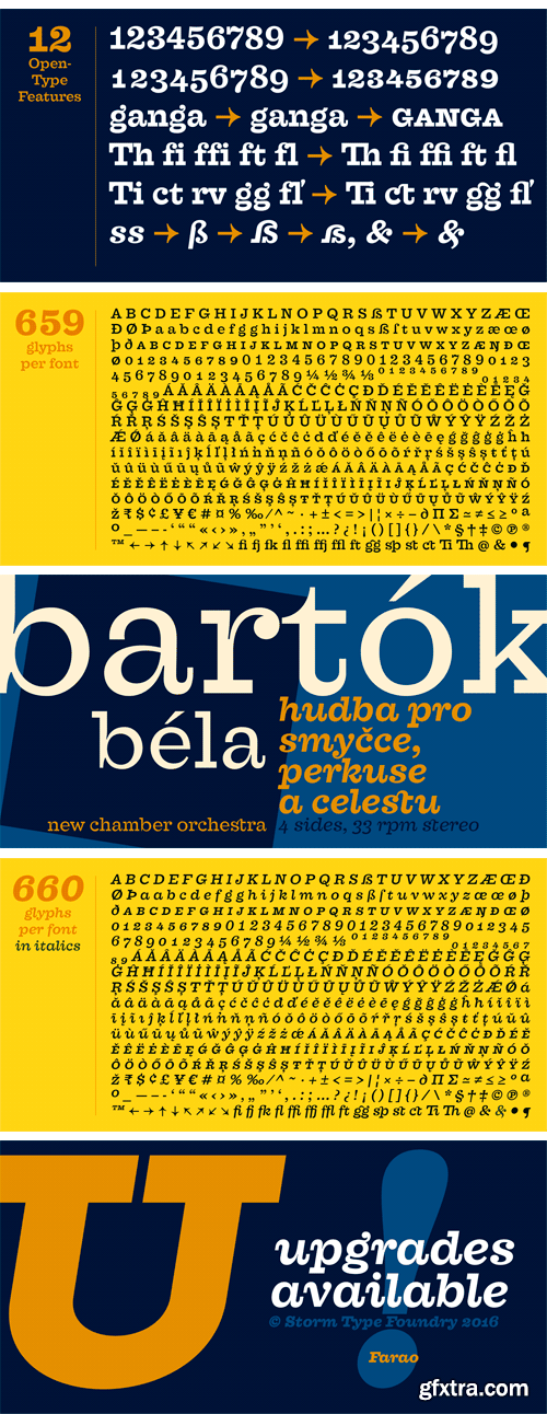 Farao Font Family