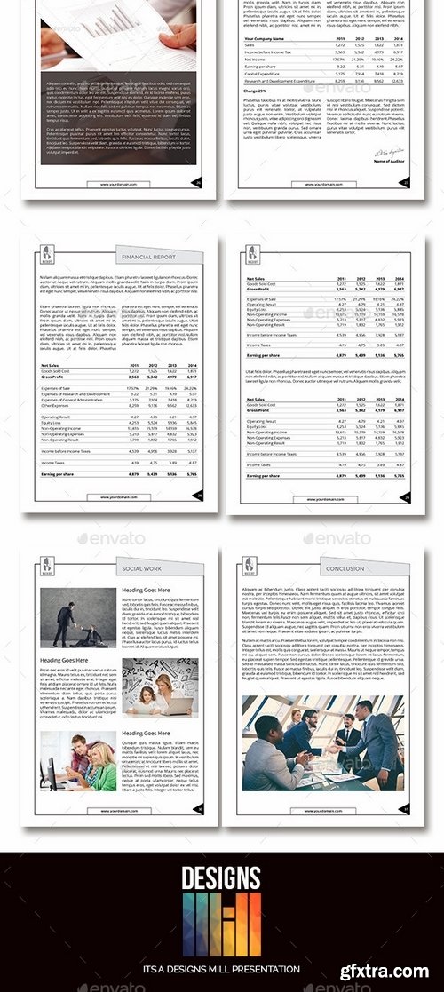 GraphicRiver - Maskoff Multipurpose Business Annual Report 9527462