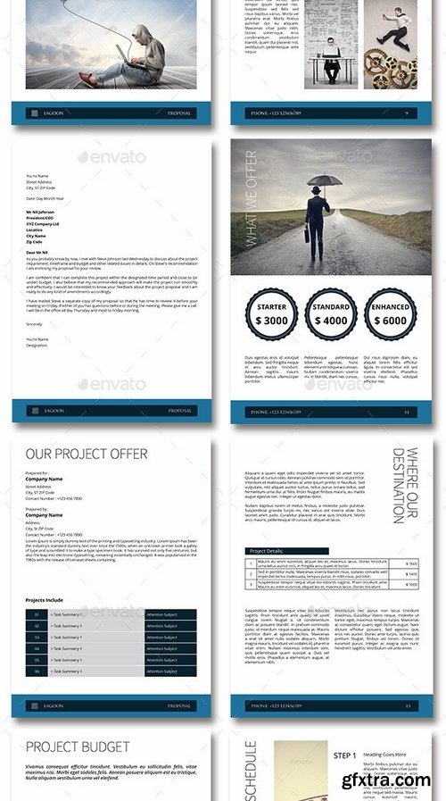 GraphicRiver - Lagoon Business Proposal Template 9528570