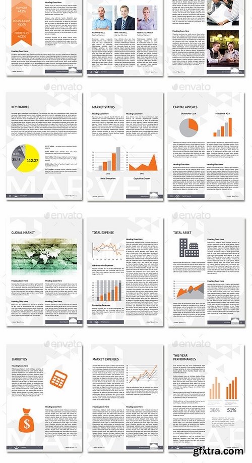 GraphicRiver - Marvel Annual Report 9368303