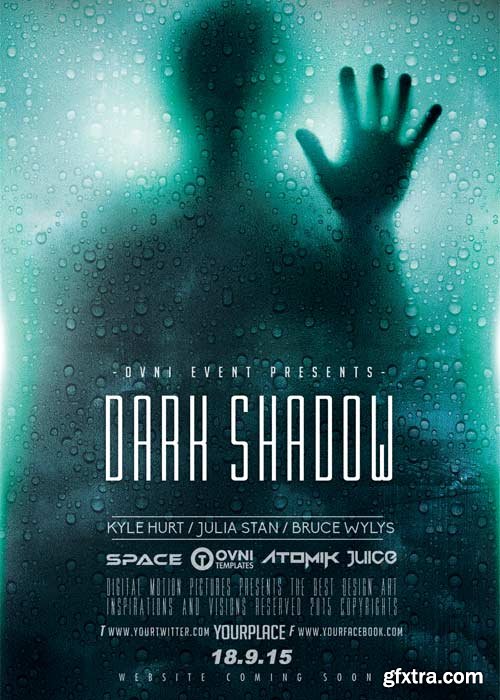 Dark Shadow V5 Flyer Template