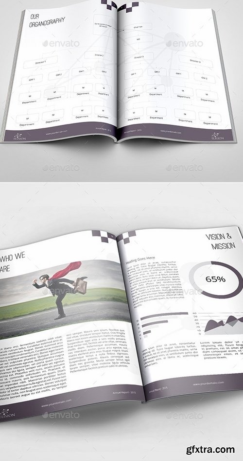 GraphicRiver - Elision Multipurpose Annual Report Template 9515042