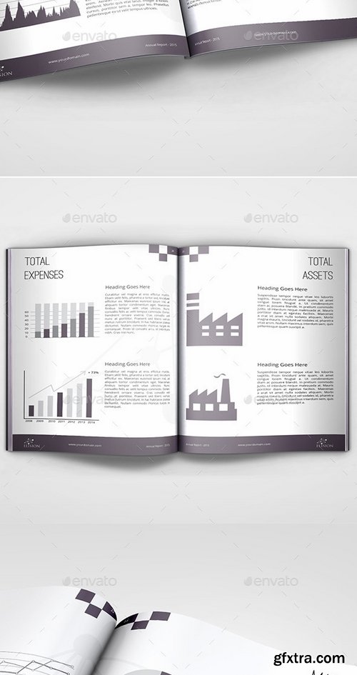 GraphicRiver - Elision Multipurpose Annual Report Template 9515042