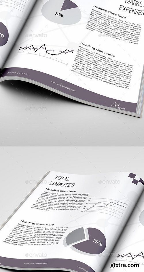 GraphicRiver - Elision Multipurpose Annual Report Template 9515042