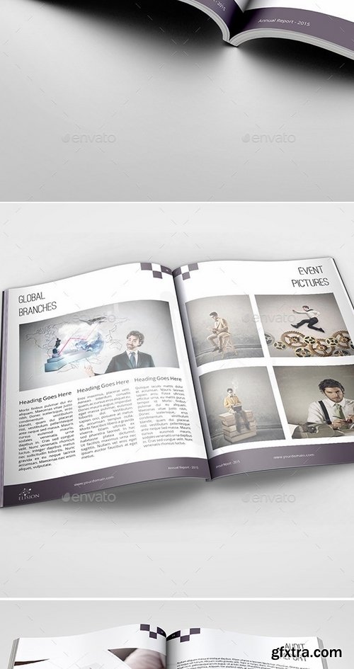 GraphicRiver - Elision Multipurpose Annual Report Template 9515042