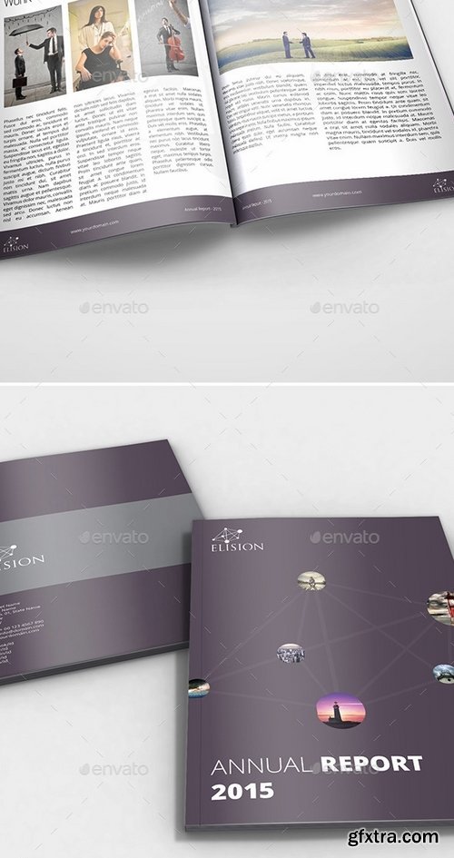 GraphicRiver - Elision Multipurpose Annual Report Template 9515042