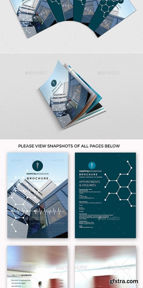 GraphicRiver - Hospital General Information and Service Brochure 9596526