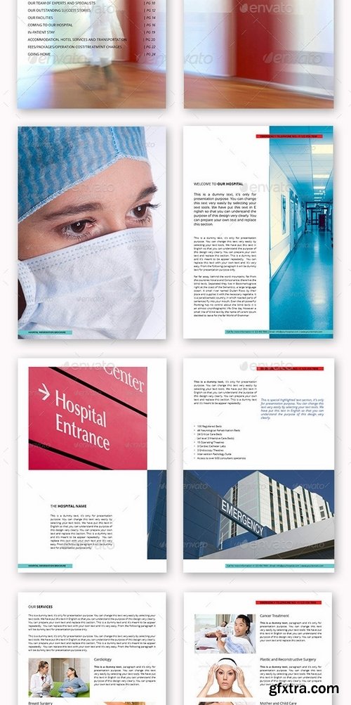 GraphicRiver - Hospital General Information and Service Brochure 9596526