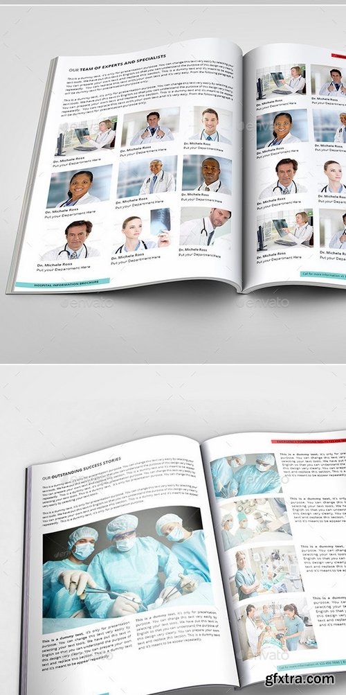 GraphicRiver - Hospital General Information and Service Brochure 9596526