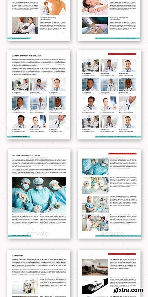 GraphicRiver - Hospital General Information and Service Brochure 9596526