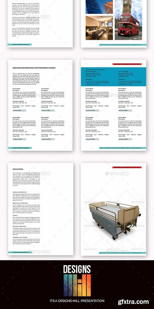 GraphicRiver - Hospital General Information and Service Brochure 9596526