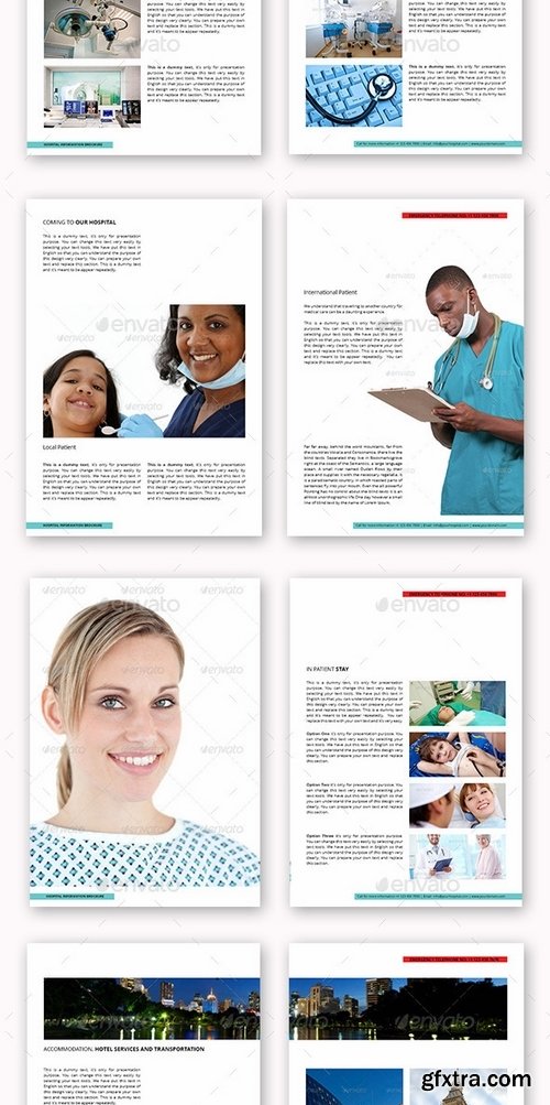 GraphicRiver - Hospital General Information and Service Brochure 9596526