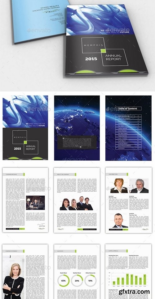 GraphicRiver - Memphis Annual Report 8870817