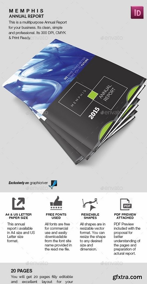 GraphicRiver - Memphis Annual Report 8870817