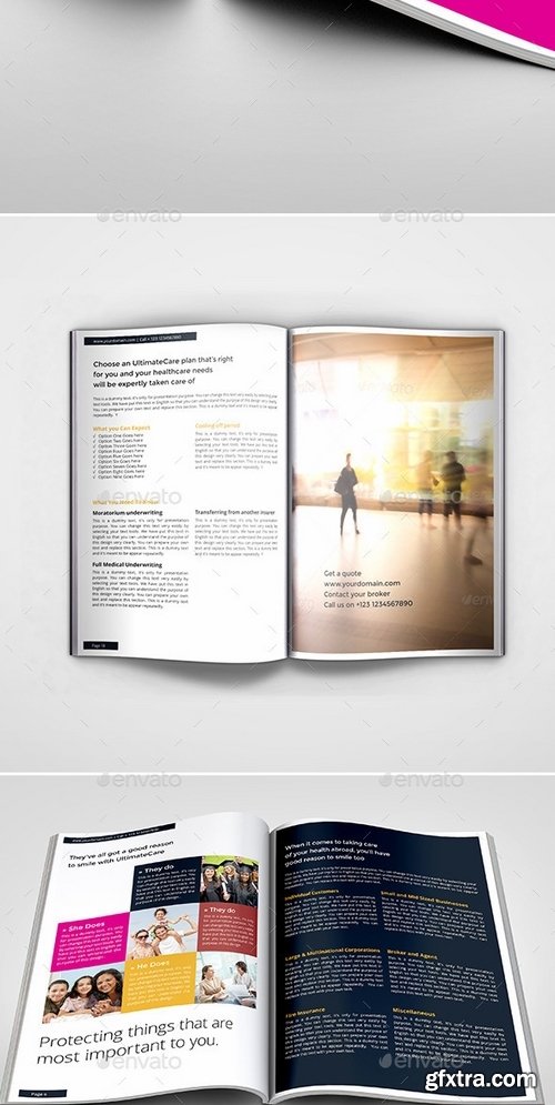 GraphicRiver - Insurance Companies Multipurpose Brochure Template 9699337