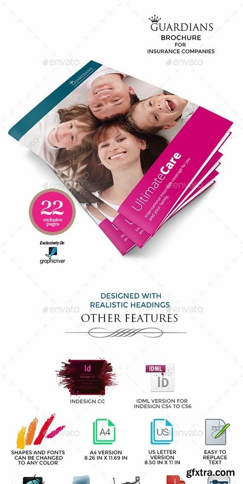 GraphicRiver - Insurance Companies Multipurpose Brochure Template 9699337