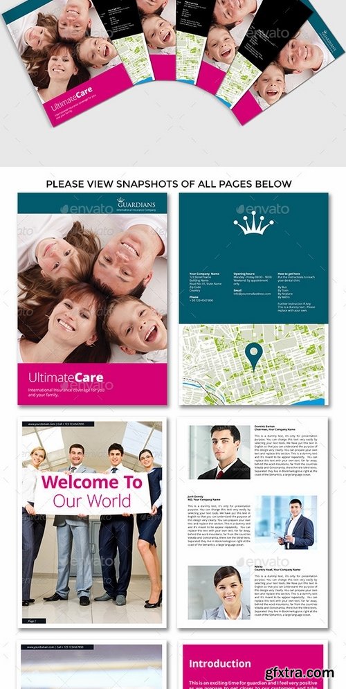 GraphicRiver - Insurance Companies Multipurpose Brochure Template 9699337