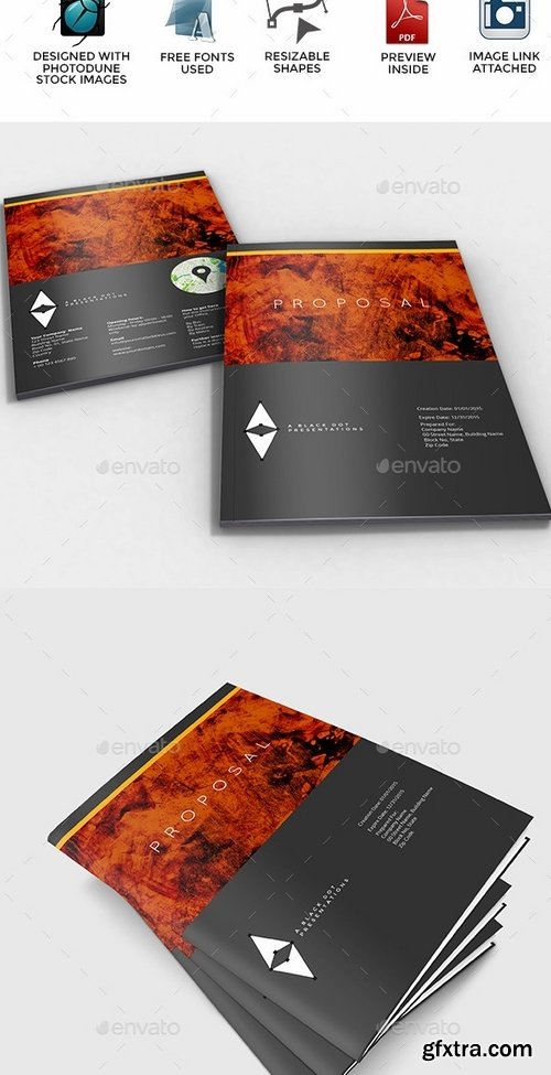 GraphicRiver - Black Dot Multipurpose Business Proposal 9724659