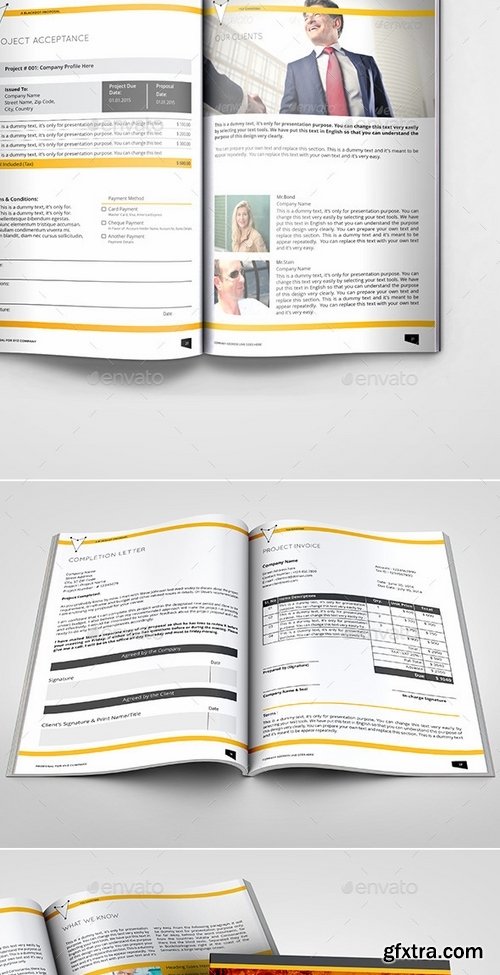 GraphicRiver - Black Dot Multipurpose Business Proposal 9724659