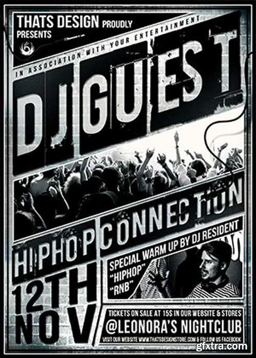 Dj Guest V12 Flyer Template