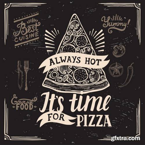 Pizza Menu Design