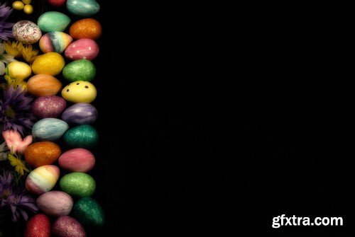 Easter eggs 1 - 6 UHQ JPEG