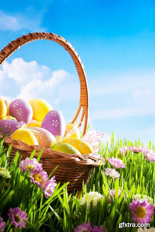 Easter basket - 5 UHQ JPEG