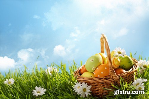 Easter basket - 5 UHQ JPEG