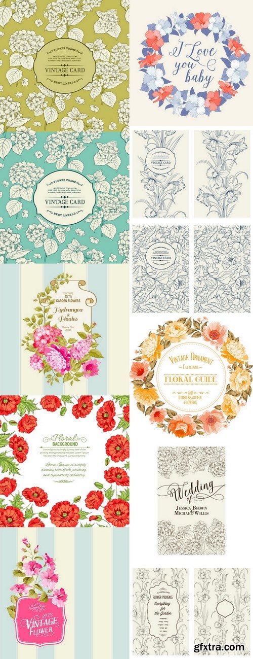 Floral card design 2