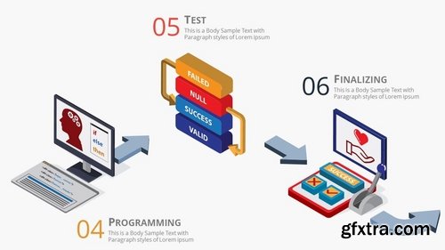 Process Infographic Vol2 - Slide Material