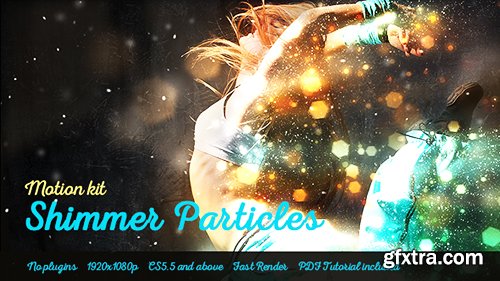 Videohive Shimmer Particles Motion Kit 19044846