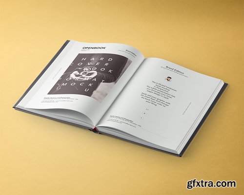 Psd Dust Jacket Book Mockup Vol 3