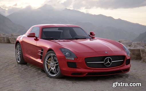 3d Model Mercedes SLS AMG