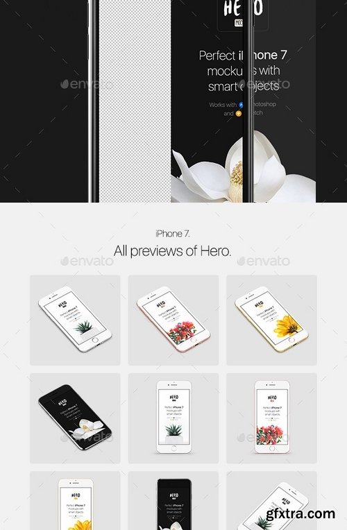 GraphicRiver - Phone 7 Mockups 19015184