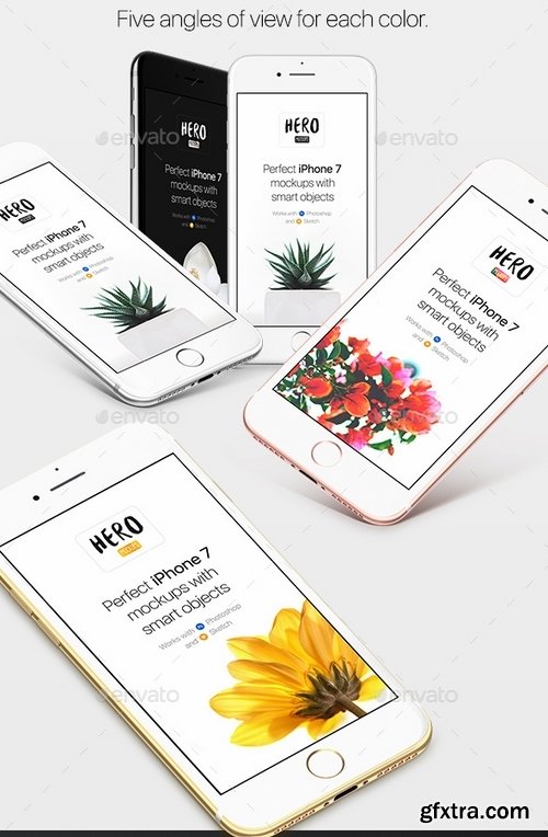 GraphicRiver - Phone 7 Mockups 19015184