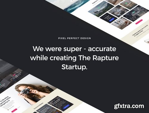 GraphicRiver - The Rapture Startup UI Kit 19467123