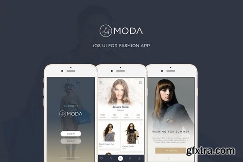 GraphicRiver - LaModa Fashion App UI 15595128