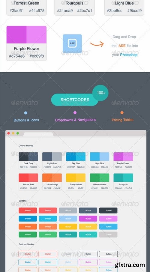 GraphicRiver - Launchme Website Wireframe UI Kit 7386364