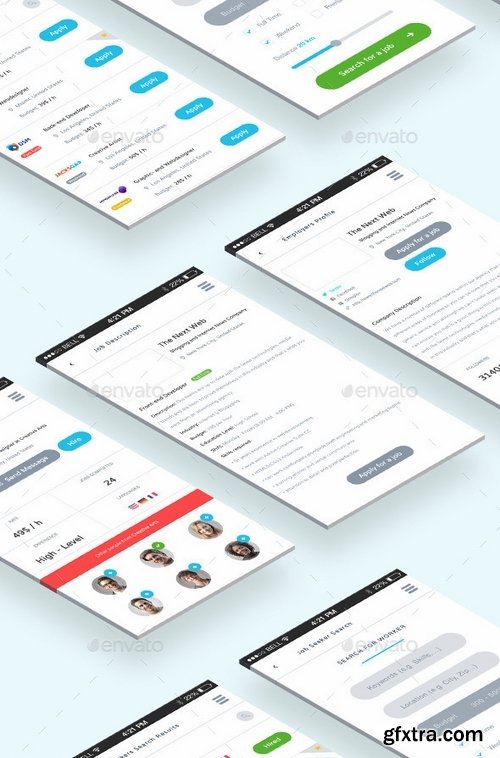 GraphicRiver - Cravious - Job Portal Application 9866603