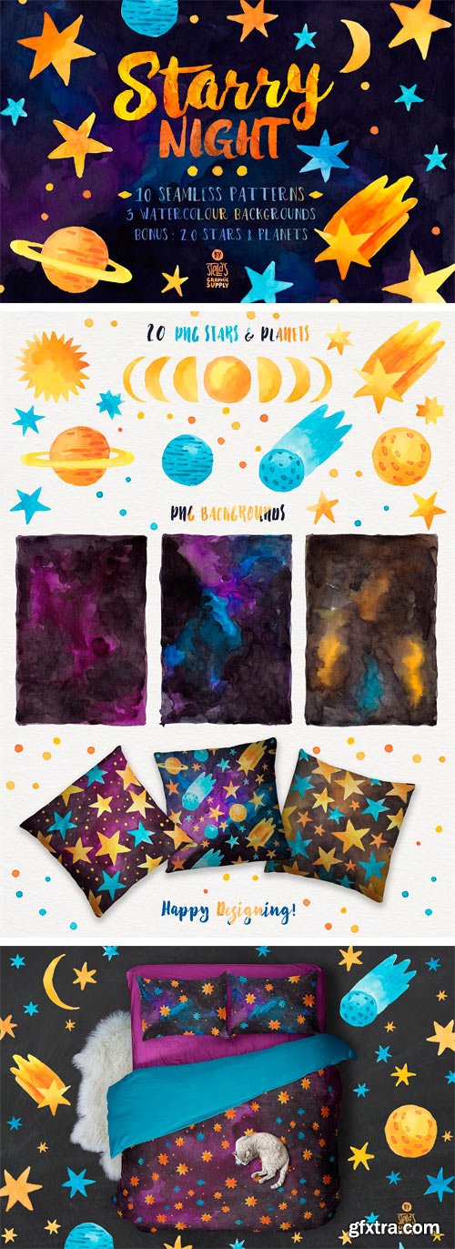 CM 1269597 - Starry Night, Pattern Pack